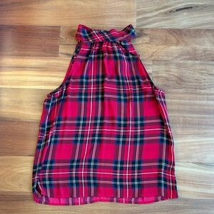 J. Crew plaid top